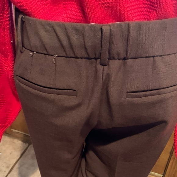 Talbots brown dress pants size 6 EUC - Picture 4 of 5